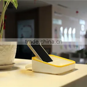 Multi-functional Creative Desktop Storage Bracket Lazy Office Flat Panel Phone Holder, Smart Phone Stand With Organizer Storage thumbnail-6