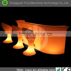 LED Mood Furniture / Bar Table and Chair Set / Club Table and Chair thumbnail-1