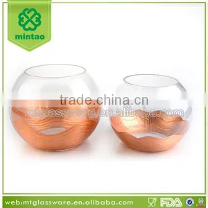 Best Selling Round Glass Hurricane Lantern Candle Holder and Vases thumbnail-1