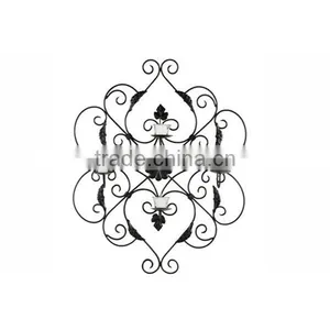 Iron Candlestick Ivy Leaves Tea Light Candle Holder thumbnail-1