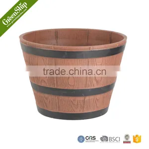 Decorative Wooden Decorative Ships Large Plant Pots thumbnail-4