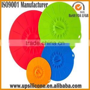 Silicone Pot Cover Spill Stopper Lid Silicone Jar Lids thumbnail-1