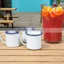 2015 Trade Show High Quality Antirust Galvanized Metal Mug/Zin Coffee/milk/tea Cup thumbnail-1