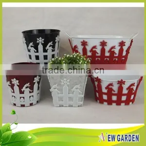 Fashion Hand Paint Garden Decoration Vertical Wall Garden Planter thumbnail-1