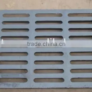 EN124 Casting Ductile Iron Gully Gutter Draining Sidewalk Grate thumbnail-1