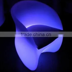Hot ! 2016 Plastic Lighting Kissing Chairs / Bar Stool / Casino Furniture thumbnail-2