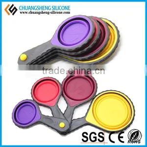 Various Size Silicone Spoon, Food Grade Silicone Measure Spoon, Container thumbnail-1