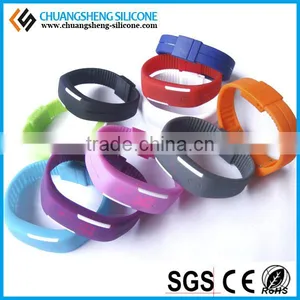 Wholesale Simple Silicone Led Wristwatches thumbnail-6