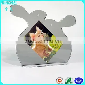 KM-VP13 Clear Acrylic Magnet Photo Frames,5 7 Photo Frame Rabbit Photo Frame thumbnail-2