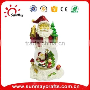 Christmas Santa Plastic Snow Globe thumbnail-1