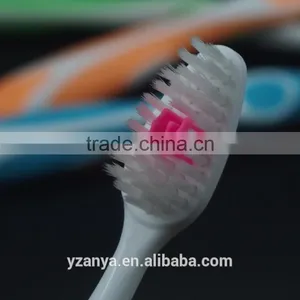Wholesale Nylon Bristle YangZhou Manufacturer Hoome Use Long Handle Adult Toothbrush thumbnail-4