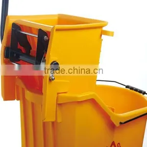 Any Color You Want Yellow Wringer Bucket ,mop Bucket With Wringer,plastic Bucket With Handle33L thumbnail-3