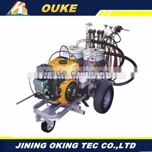 Gasoline Engine Hand-push Cold Paint Airless Road Line Marking Machine thumbnail-5