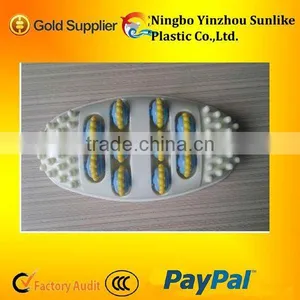 Oval Ten Roller Plastic Foot Massager thumbnail-1