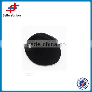 Black Men Grid Earmuff for Winter thumbnail-1