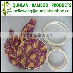 Bamboo Embroidery Hoop Natural Material thumbnail-1