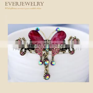 Crystal Rhinestone Drop Beads Hairpins thumbnail-1