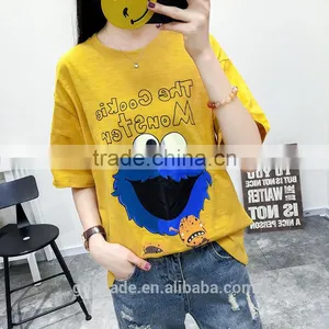 Women Summer Fashion Customized Letter Print t Shirt Casual Short Sleeve t Shirt thumbnail-2