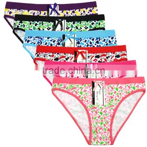 Yun Meng Ni Underwear Mature Ladies New Style Special Printing Cotton Hipsters Lady Panties thumbnail-1