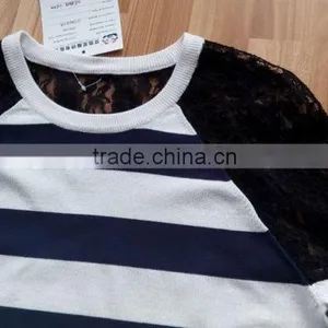 Detachable Lacing Sleeve&back Sweater Design for Women (BKN646) thumbnail-5