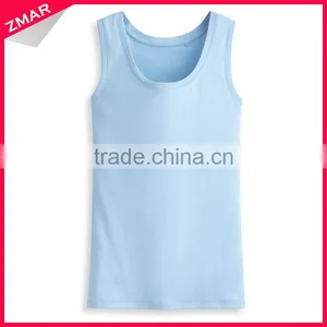 Manufacturer Wholesale Price Cheap Fashion Slim Fit Custom Stringer Women Tank Top thumbnail-1