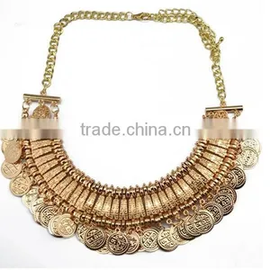 Fashion China Vintage Tassel Sweater Necklace thumbnail-1