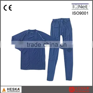 Factory Direct Sale Bamboo Men's Long Johns Underwear Suit thumbnail-1