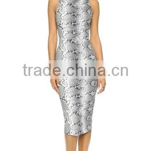 New Fashion Sexy Fish Cut Dress Factory Manufacture thumbnail-1