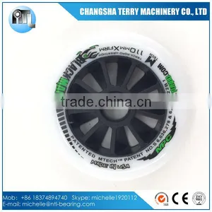 100mm PU Ice BLACK MPC Skate Wheel for Inline Skate ,skateboard 100x24mm thumbnail-2