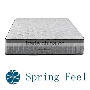 Fire Retardant Knitted Quilted Jacquard Queen Size Mattress thumbnail-2