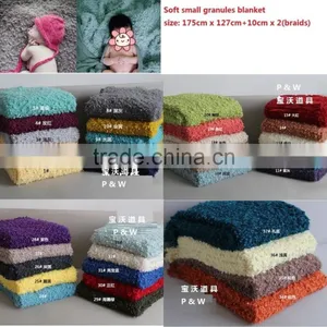 Baby Soft Small Granules Blanket Photo Props thumbnail-1