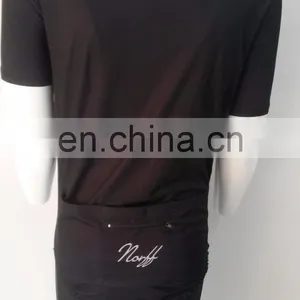 Black Cycling Wear Custom Cycling Jerseys Design Plain Cycling Jersey no Logo thumbnail-4