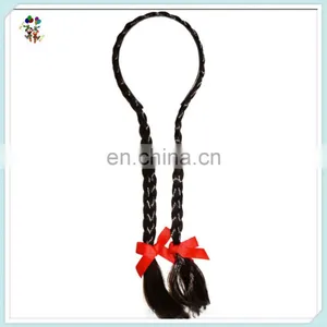 Oktoberfest Dutch Dorothy Bavarian Beer Girl Black Hair Braided Headbands HPC-0120 thumbnail-1