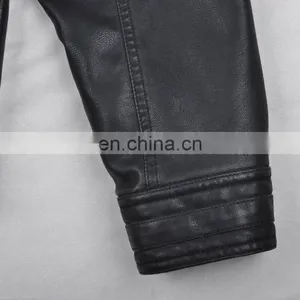 Mens Top Grade Fashion Soft Handsome Lastest Design Leather Jacket thumbnail-6