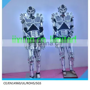 High Quality LED Funk Dancing Costume LED Robot Costume thumbnail-1