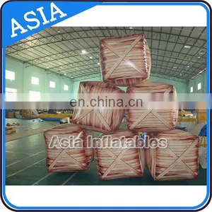Shooting Inflatable Speedball Bunkers , Inflatable Airsoft Paintball Bunkers for Sport Games thumbnail-1