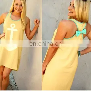 Fashion Anchor Trunk Girls Beachwear Dresses thumbnail-2