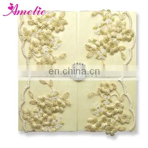 AC142 Paper With Personalized Printing Indian Wedding Invitation Cards thumbnail-1