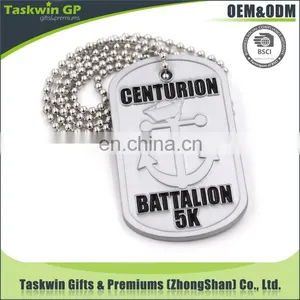 Wholesale Custom Laser Military Dog Tag With Necklace of Fashion Printing and Nice Engraving With Logo and Name thumbnail-6