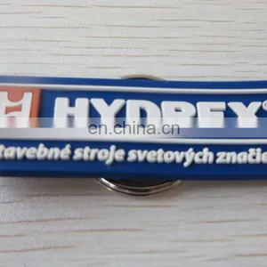 Rectangle Cheap Alphabet Letters Pvc Key Ring for Sale thumbnail-2