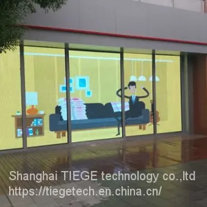 Adhesive Led Display Screen/transparent/ Glass Window/lightning thumbnail-2