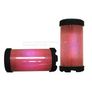 Mini LED Wireless Bluetooth Bazooka Speaker Colorful Light Bluetooth Speaker With TF&USB Function thumbnail-1