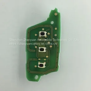 3 Buttons Renault Wind Lang Flip Key 433Mhz thumbnail-2