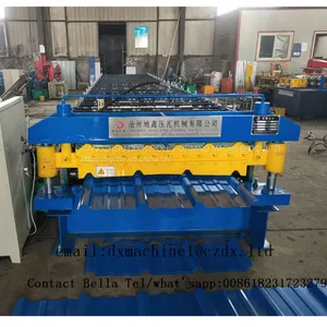 Double Layer Trapezoidal Roof Panel Roll Forming Machine thumbnail-4
