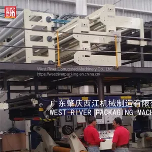 7 Layer Complete Corrugated Cardboard Production Line Wet End and Dry End thumbnail-4
