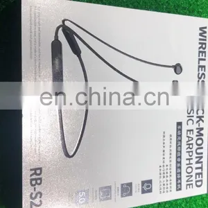 Remax RB-S28 Wireless Stereo Sports Earphone Neckband Bluetooth Headphones thumbnail-1