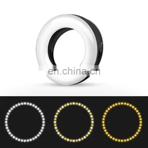 The New Cross-border LED Mobile Phone Live Fill Light Selfie Artifact Round Beauty Ring Light Anchor Fill Light thumbnail-2