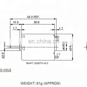 RF-370CA-11670 Brushed dc Micro Motor for Home Appliance and Motorized Toys thumbnail-5
