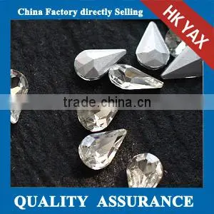 0812L China Supplier Clear Glass Stones,wholesale Glass Stones Clear,Clear Glass Stones for Dresses thumbnail-6