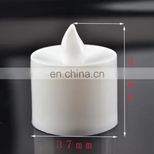 2020 Amazon Best Seller Wedding Decorative Colorful Small Led Candles for Wedding Proposal thumbnail-5
